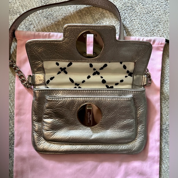 Kate Spade Handbag Champagne Gold - Purse Clutch - Picture 5 of 7